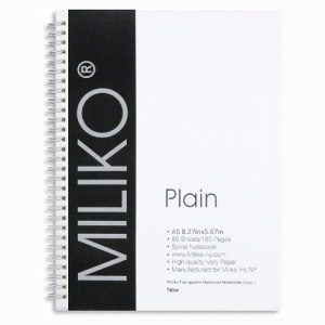 Miliko Transparent Best Work Notebooks